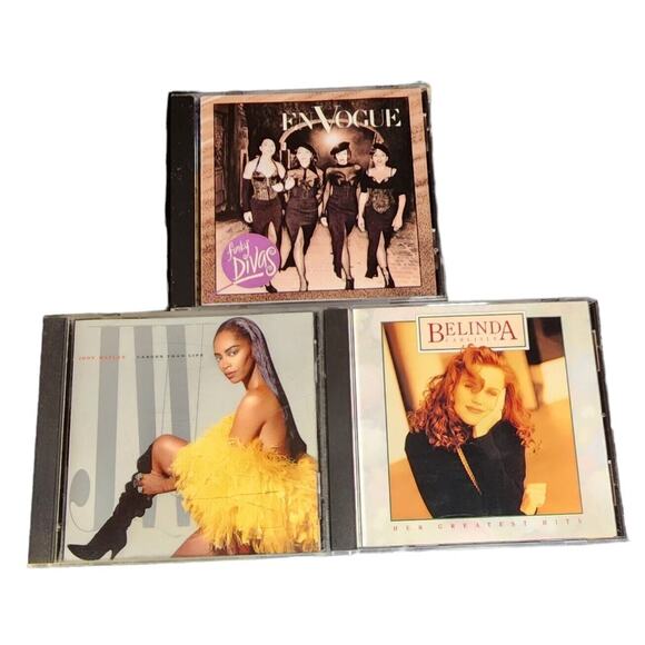 En Vogue, Jody Watley, Belinda Carlisle Pop and R&B CD Lot 80s 90s Pre-owned - Picture 1 of 3